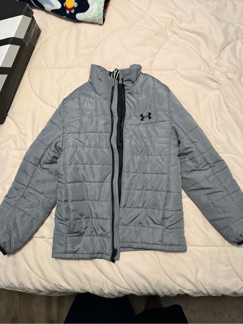 Under Armour Black and Gray Insulated Jacket